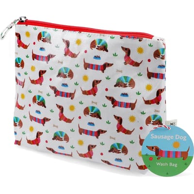 Rex London Toilettas Teckel / Washbag Sausage Dog
