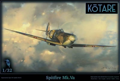 Kotare 32002 Spitfire Mk.Va 1:32 Modelbouw Kit – WWII Jachtvliegtuig – Gedetailleerd Schaalmodel