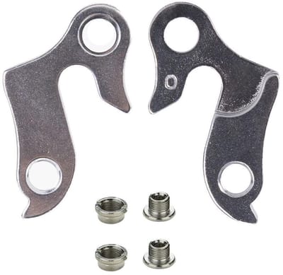 Dailygoods- Haak voor Fietsversnellingsbak - Reservehaken - Aluminiumlegering - Duurzaam - Framebescherming - Eenvoudig te installeren - Versnellingshaak