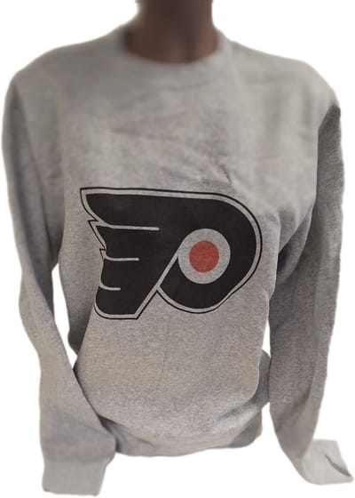 PHILADELPHIA FLYERS- CREW -GREY-L