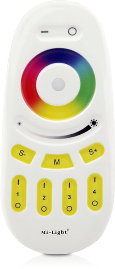Mi-Light Mi-Boxer - (FUT096) - 4-Zone RGBW Afstandsbediening - (Batterijen niet inbegrepen) - Wit
