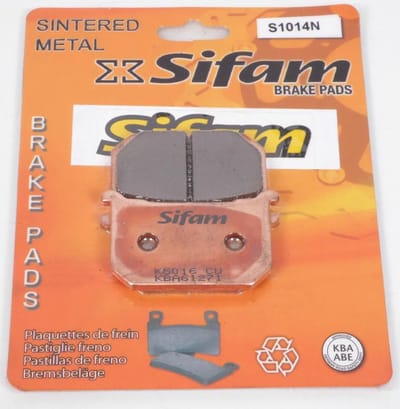 Sifam-remblok voor Kawasaki 750 ZL motorfiets, bouwjaar 1983-1984, voor/achter, nieuw