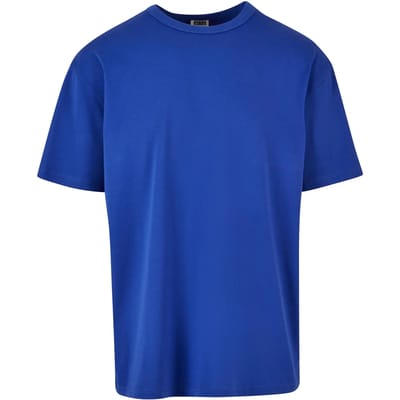 Urban Classics - Organic Basic Heren T-shirt - L - Blauw