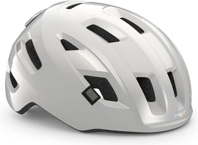MET E-Mob MIPS Fietshelm Mannen & Vrouwen - Fietshelm E Bike Volwassenen - Maat M (56-58cm) - NTA8776 - White