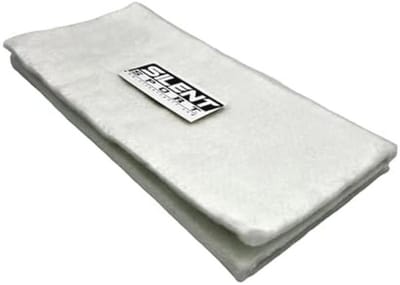 Isolatiemat Geluidsdemper 1000 °C - Noppenschuim - Geluidsisolatie - Isolatiemateriaal - Naaldmat - 75 cm x 50 cm