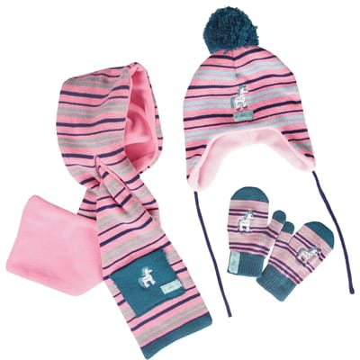 Winter fleece set voor meisjesbaby HORKA Jolly