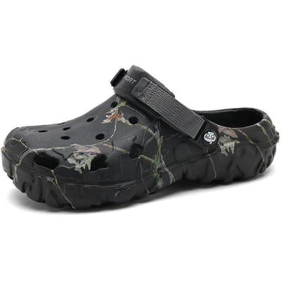 Herenschoenen Slippers Heren Tuin Platte Sandalen Platform Sandalen Heren Zomersandalen Heren Sneakers Outdoor Slippers Huisklompen 37 zwart