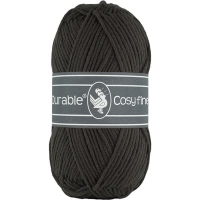 Durable Cosy Fine - 2237 charcoal - Katoen/Acryl Garen