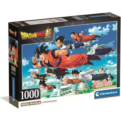 Clementoni - Puzzel - 1000 Stukjes - Dragon Ball