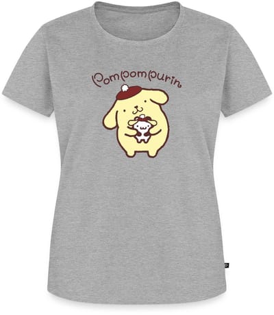 Pompompurin Met Muffin Verkleed Als Pompom Purin Premium T Shirt Dames