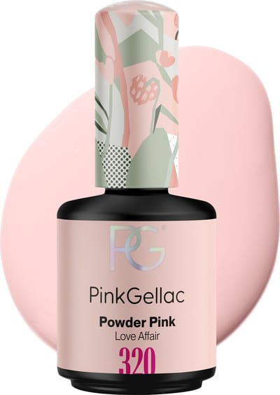 Pink Gellac Gellak - 320 Powder Pink 15ml - Roze Gel Nagellak - Gellac - Gel Nagels Producten