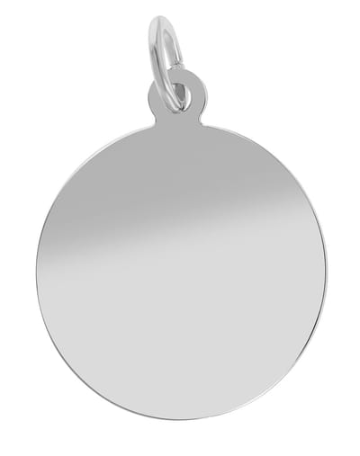 AKZENT Akzent unisex hanger "Mazza" uit 925 Sterlingzilver, gerhodineerd, duurzaam