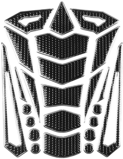 Dailygoods- Tankbeschermer Universeel - Zacht Rubber - Zijtankpad - Tractie Pad - Gas Brandstofolie Sticker - 12 Maanden Garantie - Tankpad