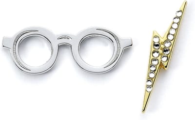 The Carat Shop - Harry Potter - Bril en Bliksem Pin met Gratis Wenskaart