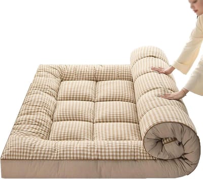 Japanse futonmatras - Slaapmatras vloer - Comfortabel slapen - Verbeterde dikte - 200 x 220 cm - Niet gespecificeerd