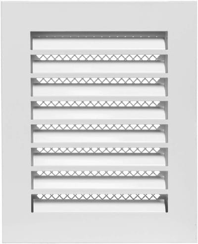 Ventilatierooster Staal - Luchtkap Muur - Ventilatie Garage - Vast Lamellen Ontwerp - 200 mm - Roze