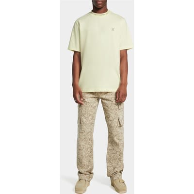 Daily Paper Erib Ss T-shirt Unisex Icing Yellow Size: XS | T-Shirts Outlet | Unisex | Geel
