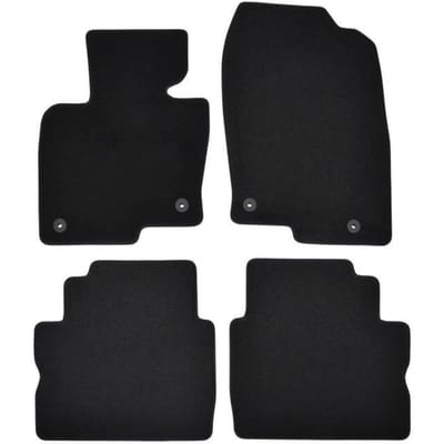 Tapis de sol - Mazda - CX5 - Noir - 4 pièces - Antidérapant et imperméable