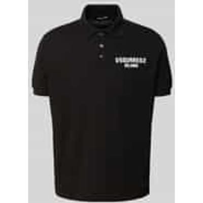 Regular fit poloshirt van katoen