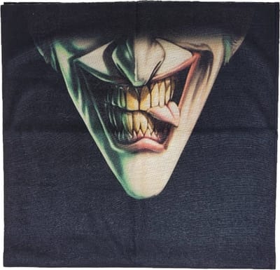 Jumada's - Joker motor bandana - Motorfiets mondkap - Ski Outdoor Sport - Sjaal - Multifunctioneel Mondkapje - Motor ski en Outdoor