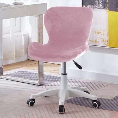 Fluweel Gebogen Vlinderstoelhoes Effen Kleur Eetkamerstoelen Hoes Stretch Spandex Stoelhoezen voor Restaurant Bruiloft 1piece gray