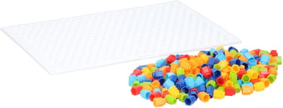 Eddy Toys Insteekmozaïek - Knutselpakket - met Voorbeelden - 230 stuks