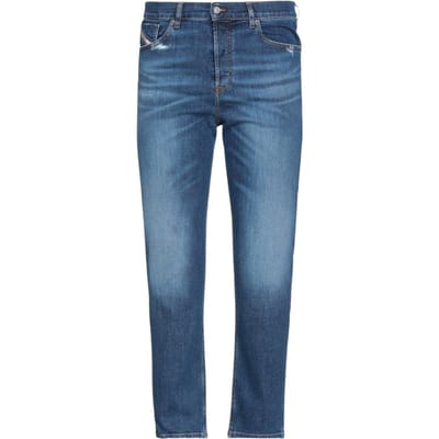 Diesel D-Fining taps toelopende pasvorm effen denim jeans met blauwe wassing