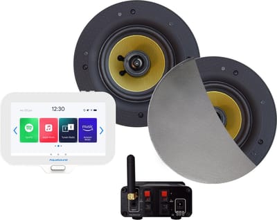 AquaSound EMN70-ZC N-Joy Badkamerradio set 70 watt met Zumba speakers