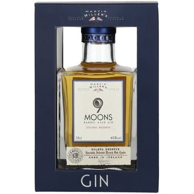 Martin Miller's Gin Martin Miller's 9 Moons Solera Reserve Barrel Aged Gin 40% Vol. 0,35l in geschenkverpakking