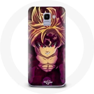 Case voor Samsung Galaxy J6 2018 Manga Zeven hoofdzonden Demon