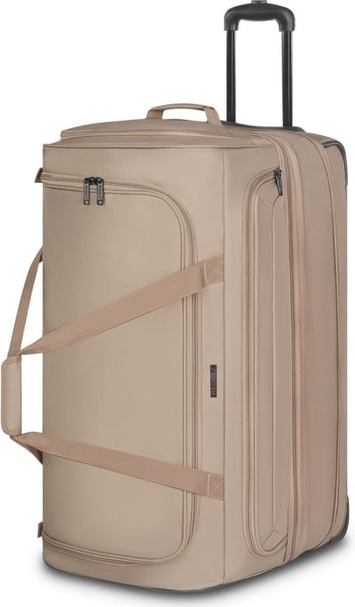 REDOLZ Reistas Trolley Duffle Essentials Wheeled Duffle Exp. Beige 70cm
