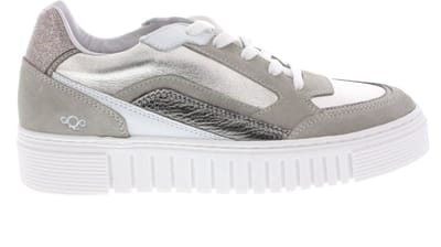Dames Sneakers Aqa A8695 Chateau Grey Grijs - Maat 37