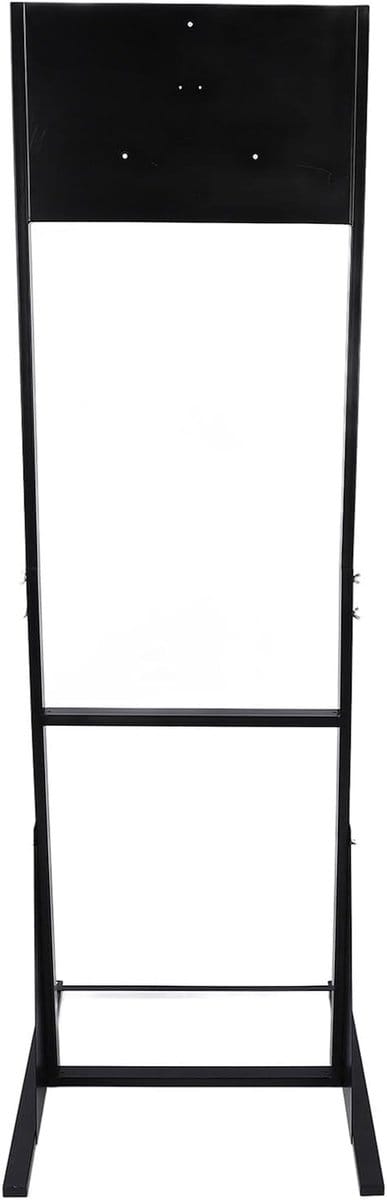 Stalen Reksysteem - Dart Standaard - Dartspel Stabiliseren - Snelle Montage - 58 x 58 x 11 cm - Zwart