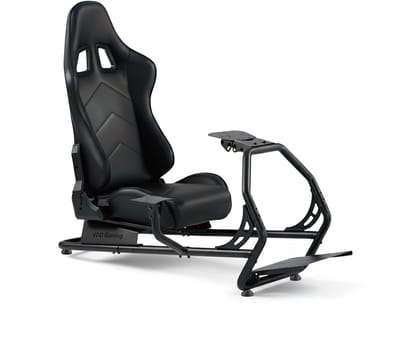 VDD Gaming - Racestoel cockpit simulator - volledig verstelbaar - racestoel - zonder beeldscherm bevestiging