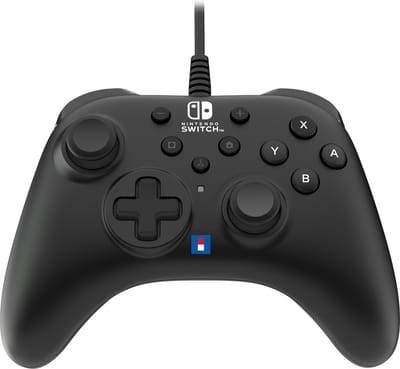 Hori Wired Controller Turbo - Black (Switch/Switch OLED) - Nintendo Switch