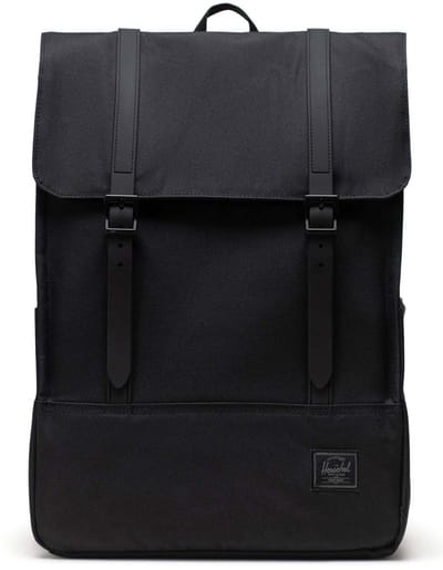 Herschel vrije tijd rugzak rugzak met laptopvak Survey Backpack 20 L Black Tonal zwart