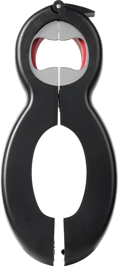 Multifunctionele Opener | 6-in-1 Keuken Hulp | Ouderen Opener | Fles Opener | Bier Opener | Pot Opener | Zak Opener | Veiligheidszegels Verwijderen | Doppen Losdraaien | Allesopener