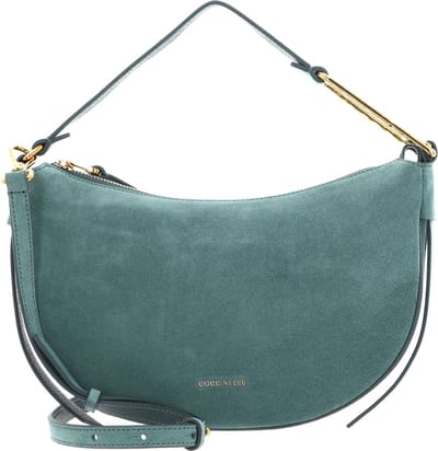 COCCINELLE Leren Schoudertas Coccinelle Priscilla Su. Dr Handbag Grained Leather Kale Green Groen