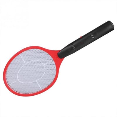 Draagbare, draadloze elektrische insectenmat met lange steel, drielaagse structuur, stille werking, indicatielampje en ingebouwde verlichting; geschikt voor gebruik in huis/slaapkamer.