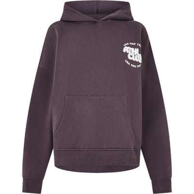 USA Pro Unisex Adult Oversized Hoodie (Espresso)