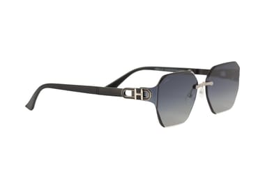 Jackie L Monaco JL-0683A Zwart-Zilver - Grijs dégradé Nylon polarised