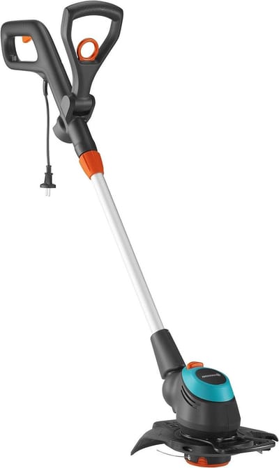 GARDENA Elektrotrimmer EasyCut 450/25 - Grastrimmer met verstelbare greep en kantelbare trimmerkop - Maaicirkel 250 mm - Inclusief uitklapbare plantbeschermingsbeugel