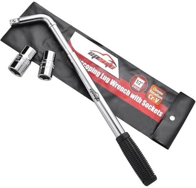 Telescoopsleutel met CR-V-stopcontacten - Wielsleutel voor 17/19, 21/23 mm