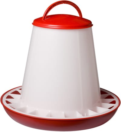 Olba Voersilo Plastic Rood - Voerbak - 6 kg