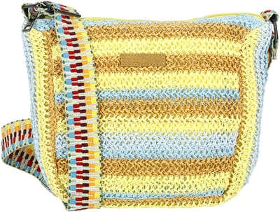 Enrico Benetti Rieten Crossbody / Schoudertas Marbella Multicolor 3