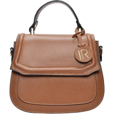 Isabella Rhea Brown Rundleer Tas