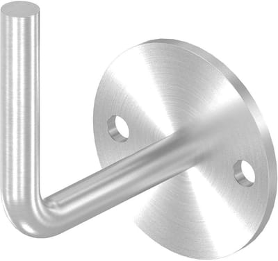 Leuninghouder - Trapleuning Bevestiging - Trappen Verstevigen - V2A Roestvrij Staal - 70x4mm - Zilverkleurig