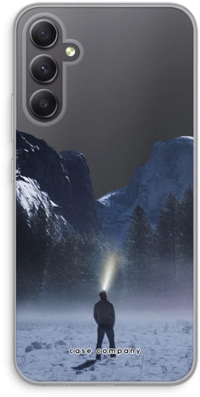 Case Company® - Hoesje geschikt voor Samsung Galaxy A34 hoesje - Wanderlust - Soft Cover Telefoonhoesje - Bescherming aan alle Kanten en Schermrand