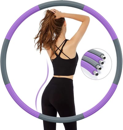 Fitness Hoepel - Trainingsring - Buikspier Training - Versterkt Roestvrij Staal - 12 kg Gewicht