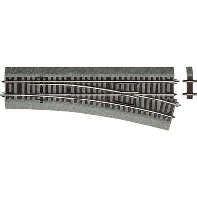 H0 RocoLine (met ballastbed) 42535 Wissel, Rechts 230 mm 1 stuk(s)